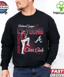 Official Atlanta Braves Chris Sale 2024 National League Cy Young Award Winner Shirt