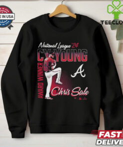 Official Atlanta Braves Chris Sale 2024 National League Cy Young Award Winner Shirt