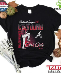 Official Atlanta Braves Chris Sale 2024 National League Cy Young Award Winner Shirt