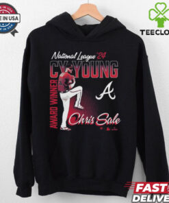 Official Atlanta Braves Chris Sale 2024 National League Cy Young Award Winner Shirt