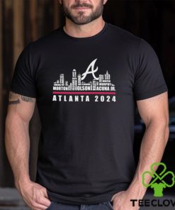 Official Atlanta Braves Skyline Players Name Atlanta 2024 Shirt