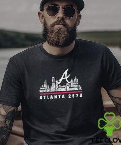 Official Atlanta Braves Skyline Players Name Atlanta 2024 Shirt