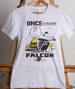 Official Atlanta Falcons And Charlie Brown Once A Falcons Always A Falcons T hoodie, sweater, longsleeve, shirt v-neck, t-shirt