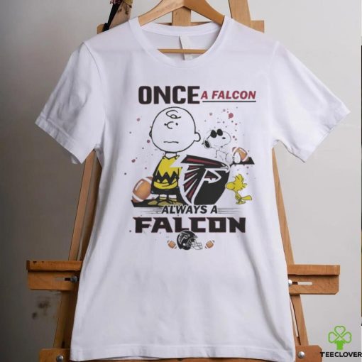 Official Atlanta Falcons And Charlie Brown Once A Falcons Always A Falcons T hoodie, sweater, longsleeve, shirt v-neck, t-shirt