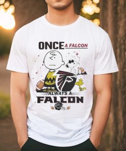 Official Atlanta Falcons And Charlie Brown Once A Falcons Always A Falcons T hoodie, sweater, longsleeve, shirt v-neck, t-shirt