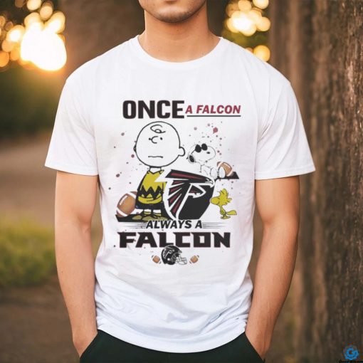 Official Atlanta Falcons And Charlie Brown Once A Falcons Always A Falcons T hoodie, sweater, longsleeve, shirt v-neck, t-shirt