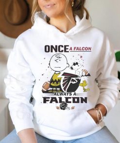 Official Atlanta Falcons And Charlie Brown Once A Falcons Always A Falcons T hoodie, sweater, longsleeve, shirt v-neck, t-shirt