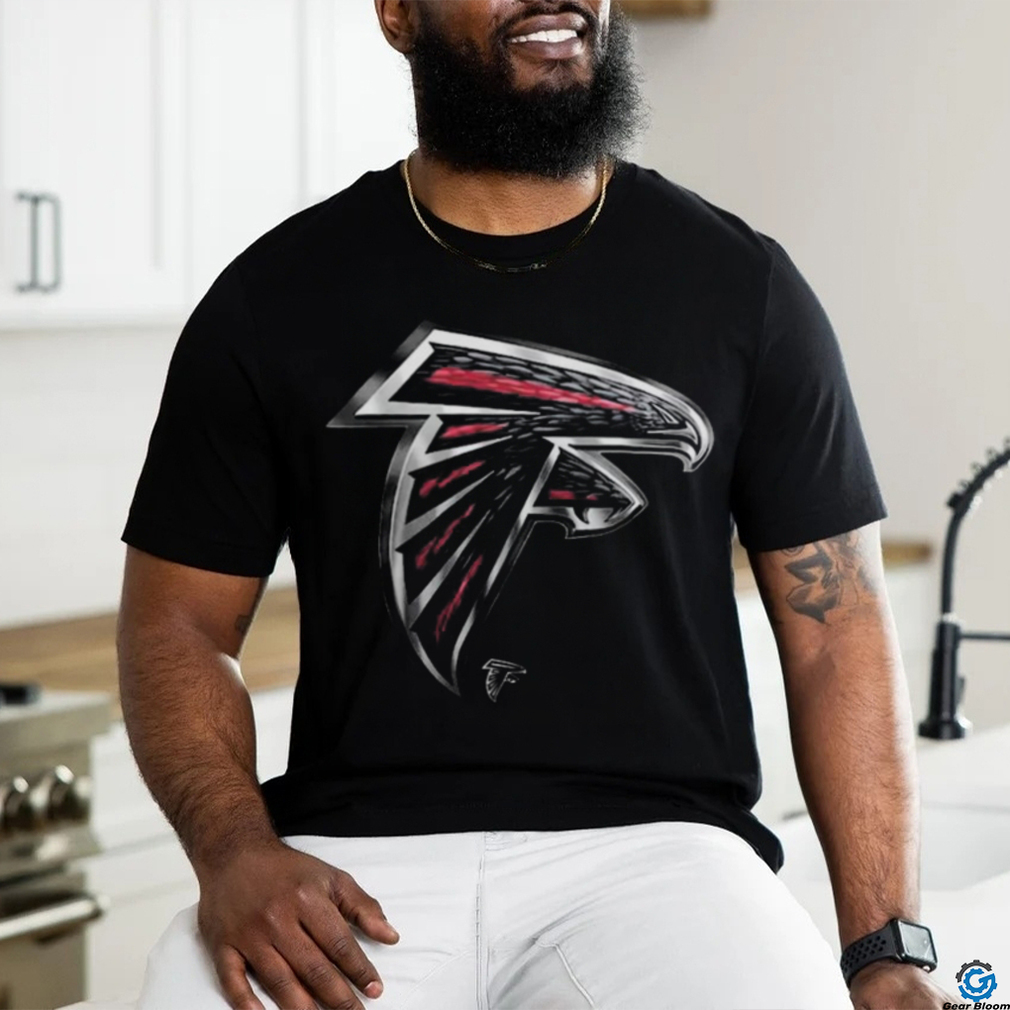Official Atlanta Falcons Midnight Mascot Logo T Shirt Official Atlanta Falcons Midnight Mascot Logo T Shirt
