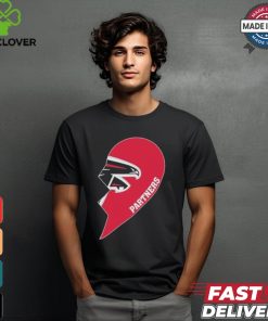Official Atlanta Falcons Partners Half Heart Shirt 1 Official Atlanta Falcons Partners Half Heart Shirt