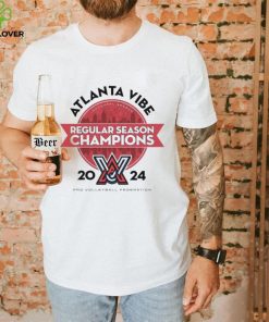 Official Atlanta Vibe 2024 Pro Volleyball Federation Regular Season Champions Shirt