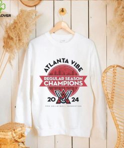 Official Atlanta Vibe 2024 Pro Volleyball Federation Regular Season Champions Shirt