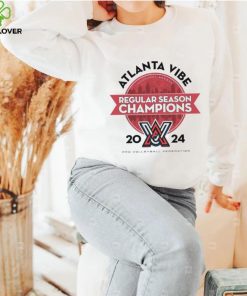 Official Atlanta Vibe 2024 Pro Volleyball Federation Regular Season Champions Shirt