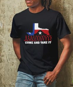 Official Attorney General Ken Paxton Come And Take It Razor Wire Texas Shirt