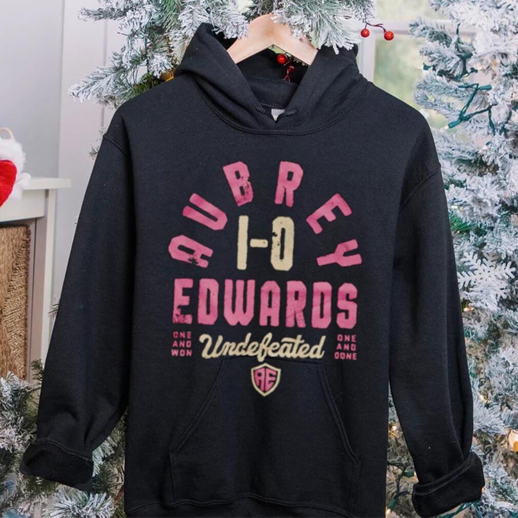 Official Aubrey Edwards Undefeated Logo Shirt Official Aubrey Edwards Undefeated Logo Shirt