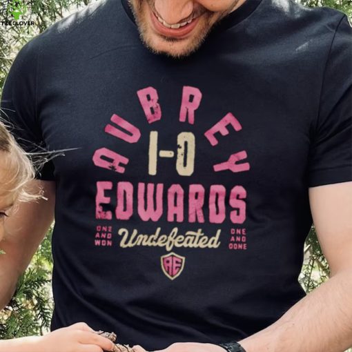Official Aubrey Edwards Undefeated Logo Shirt