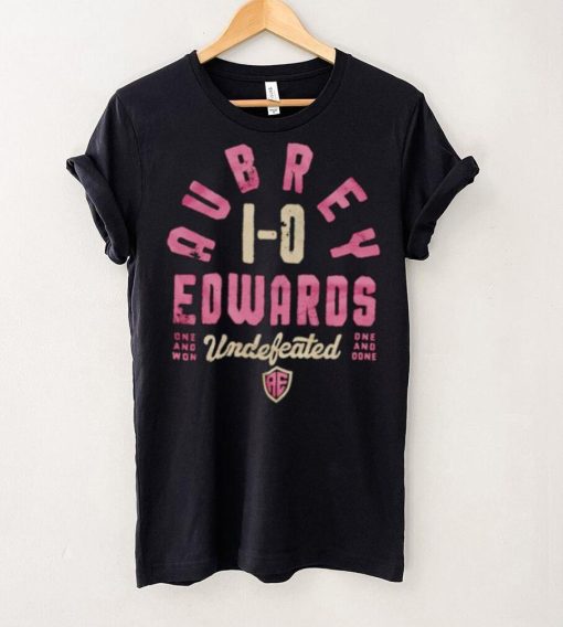 Official Aubrey Edwards Undefeated Logo Shirt