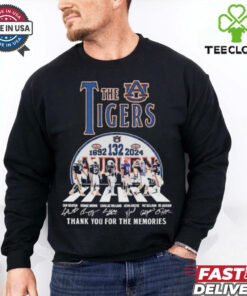 Official Auburn Tigers 132nd 1892 2024 Thank You For The Memories 2D T Shirt 3 Official Auburn Tigers 132nd 1892 2024 Thank You For The Memories 2D T Shirt