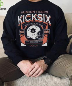 Official Auburn Tigers Kick Six Together Everything Is Possible Shirt