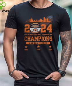 Official Auburn Tigers SEC Men’s Basketball Tournament Champions 2024 City Shirt