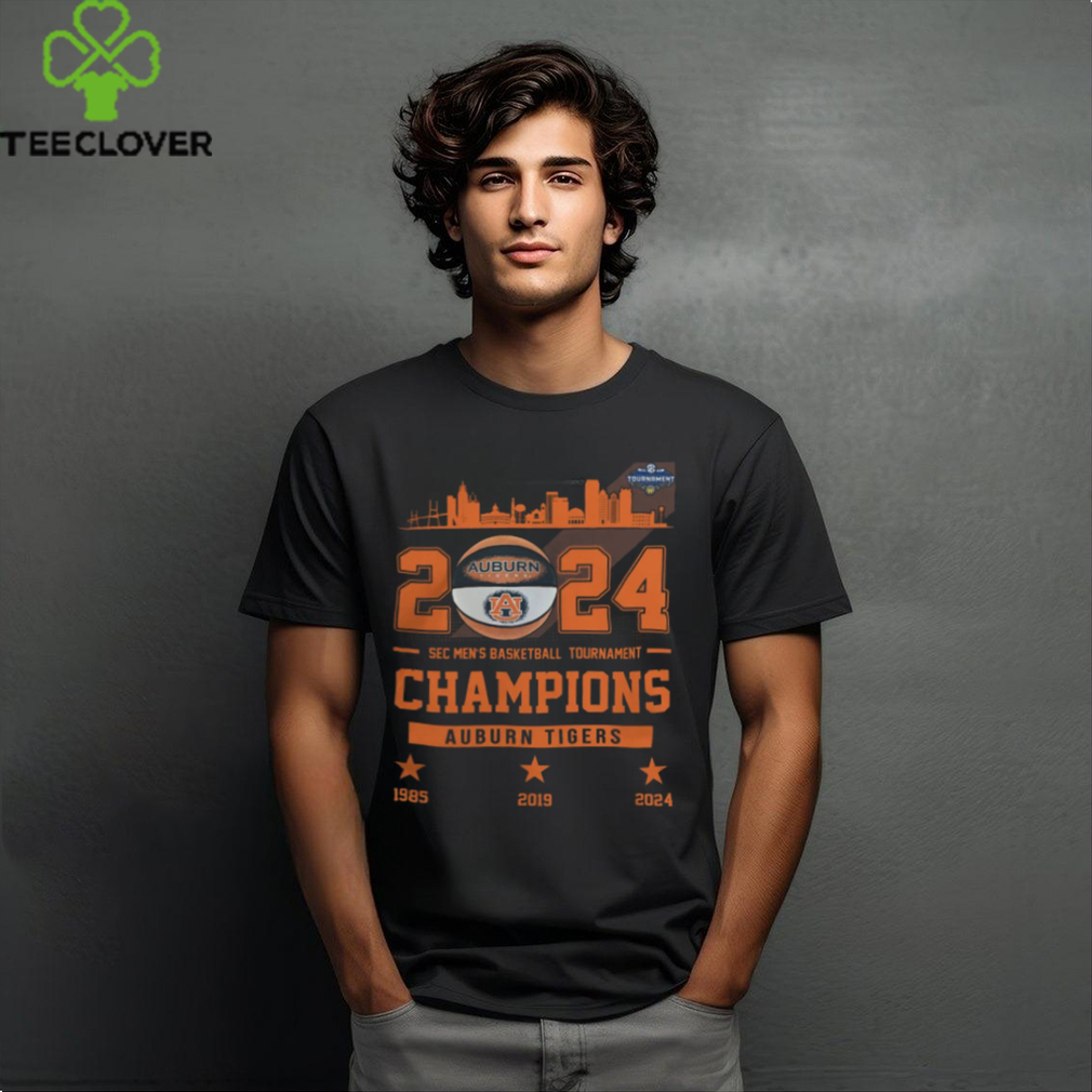 Official Auburn Tigers SEC Men’s Basketball Tournament Champions 2024 City Shirt Official Auburn Tigers SEC Men’s Basketball Tournament Champions 2024 City Shirt