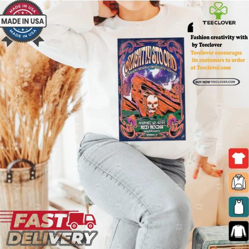 Official Aug 10 2024 Red Rocks Amphitheatre Morrison CO Slightly Stoopid Poster Unisex T Shirt