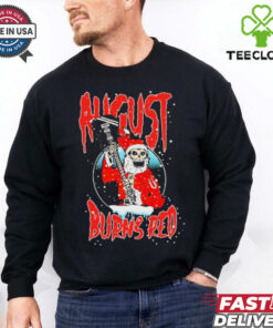 Official August Burns Red Holidays Santa Christmas 2024 t shirt
