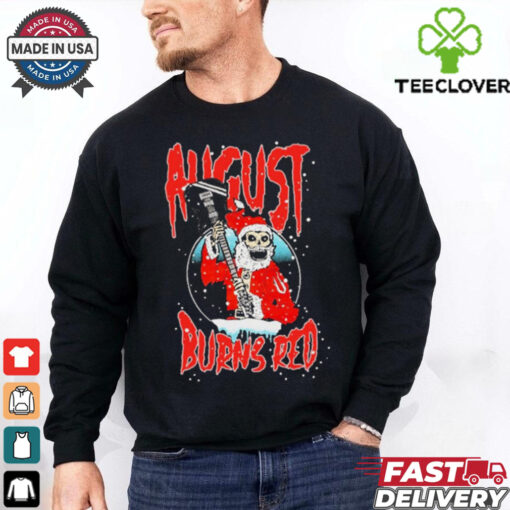 Official August Burns Red Holidays Santa Christmas 2024 t shirt