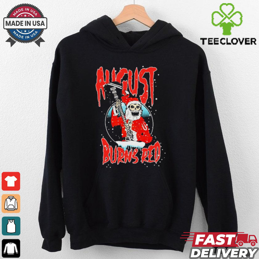 Official August Burns Red Holidays Santa Christmas 2024 t shirt Official August Burns Red Holidays Santa Christmas 2024 t shirt