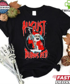 Official August Burns Red Holidays Santa Christmas 2024 t shirt