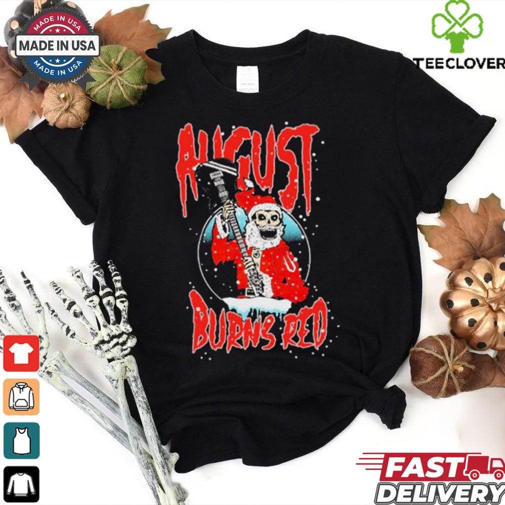 Official August Burns Red Holidays Santa Christmas 2024 t shirt Official August Burns Red Holidays Santa Christmas 2024 t shirt