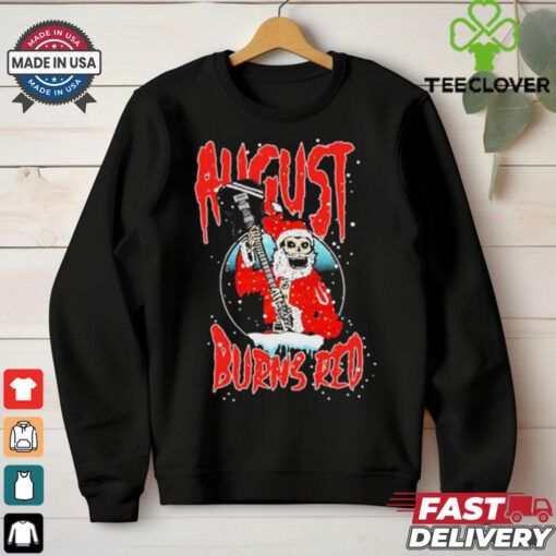 Official August Burns Red Holidays Santa Christmas 2024 t shirt