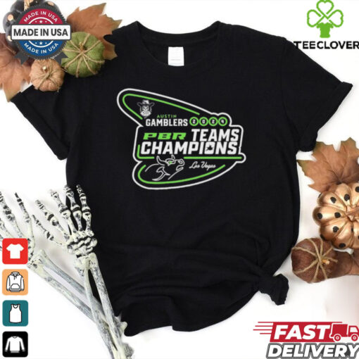 Official Austin Gamblers 2024 PBR Teams Champions T Shirt