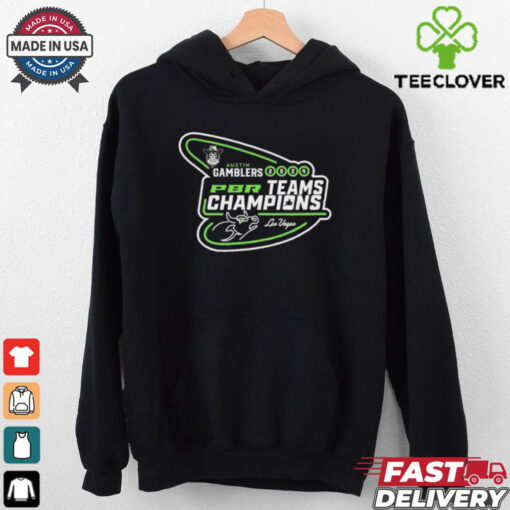 Official Austin Gamblers 2024 PBR Teams Champions T Shirt