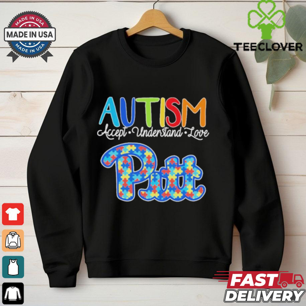 Official Autism Accept Understand Love Pittsburgh Panthers Shirt Official Autism Accept Understand Love Pittsburgh Panthers Shirt