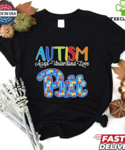 Official Autism Accept Understand Love Pittsburgh Panthers Shirt