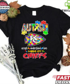 Official Autism accept understand love Kansas City Chiefs shirt