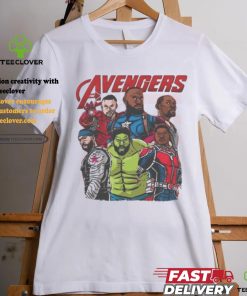 Official Avengers usa basketball T shirt