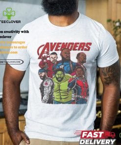 Official Avengers usa basketball T shirt