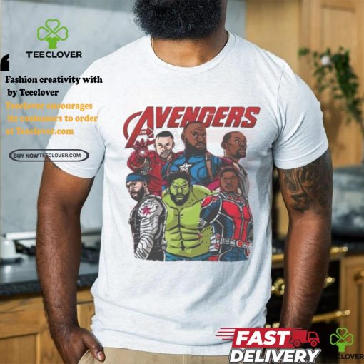 Official Avengers usa basketball T shirt
