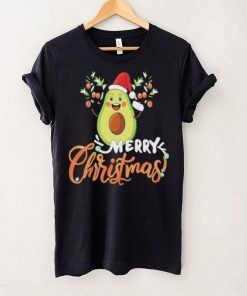 Official Avocado Cartoon Merry Christmas T shirt