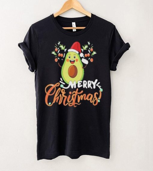 Official Avocado Cartoon Merry Christmas T hoodie, sweater, longsleeve, shirt v-neck, t-shirt