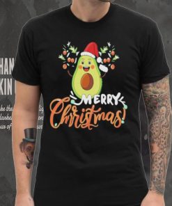 Official Avocado Cartoon Merry Christmas T hoodie, sweater, longsleeve, shirt v-neck, t-shirt