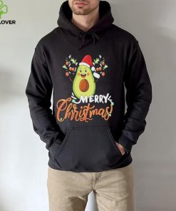 Official Avocado Cartoon Merry Christmas T hoodie, sweater, longsleeve, shirt v-neck, t-shirt