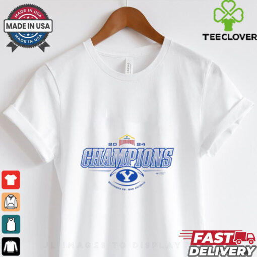 Official BYU Cougars 2024 Valero Alamo Bowl Football Champions December 28 San Antonio Vintage t shirt