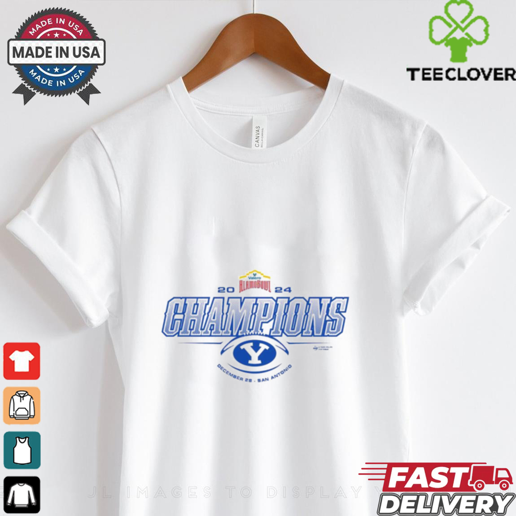 Official BYU Cougars 2024 Valero Alamo Bowl Football Champions December 28 San Antonio Vintage t shirt Official BYU Cougars 2024 Valero Alamo Bowl Football Champions December 28 San Antonio Vintage t shirt