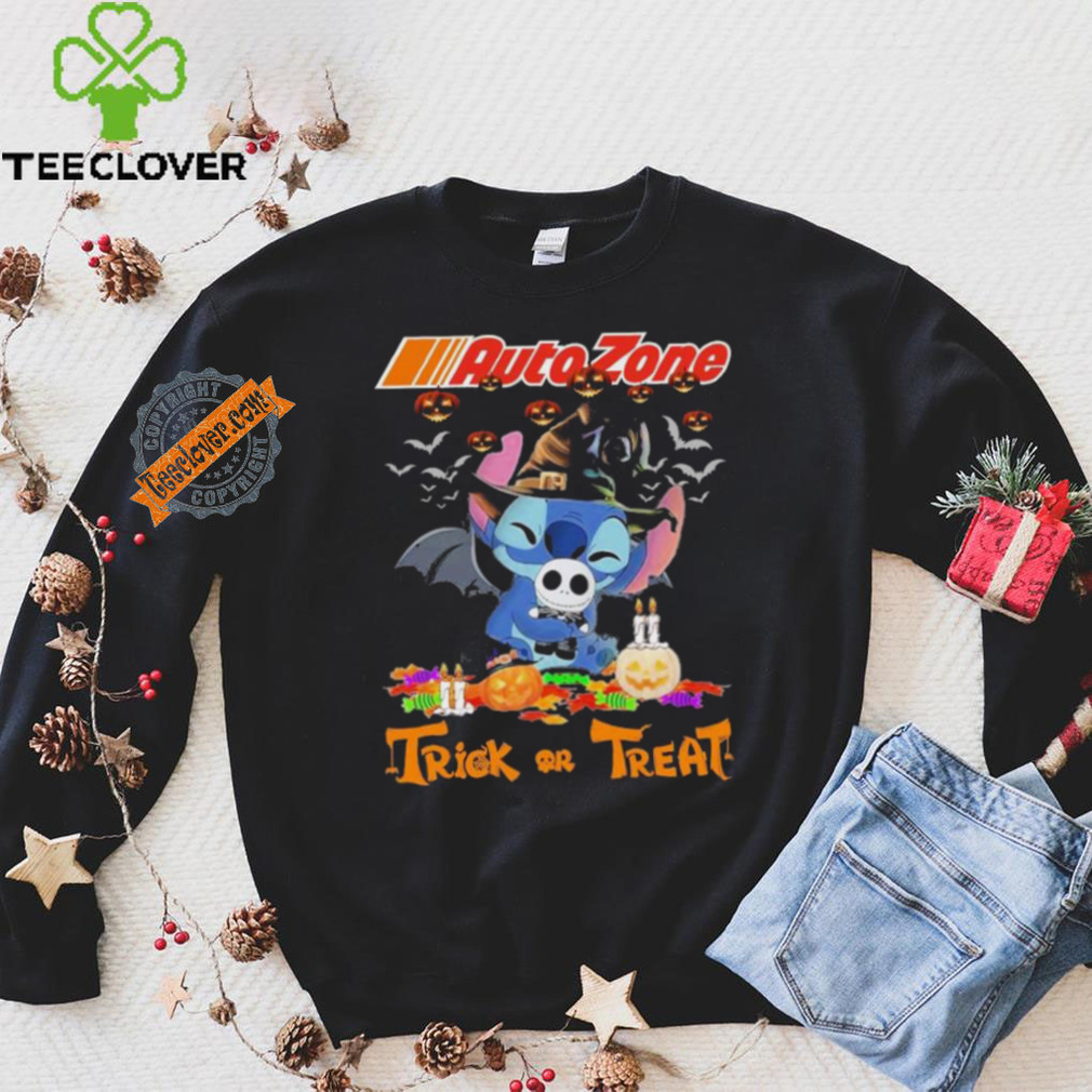 Official Baby Stitch Hug Baby Jack Skellington AutoZone Trick Or Treat Halloween 2024 shirt Official Baby Stitch Hug Baby Jack Skellington AutoZone Trick Or Treat Halloween 2024 shirt