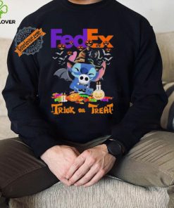 Official Baby Stitch Hug Baby Jack Skellington FedEx Trick Or Treat Halloween 2024 shirt