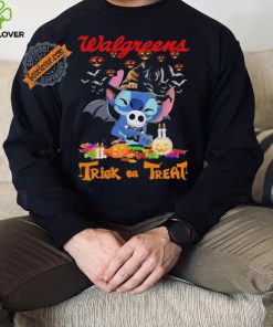Official Baby Stitch Hug Baby Jack Skellington Walgreens Trick Or Treat Halloween 2024 shirt
