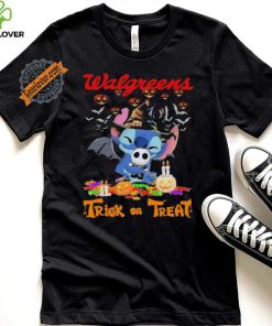 Official Baby Stitch Hug Baby Jack Skellington Walgreens Trick Or Treat Halloween 2024 shirt