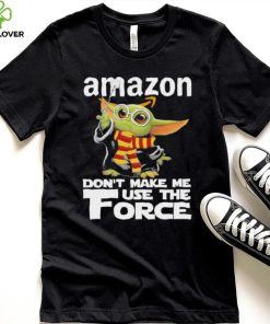 Official Baby Yoda Amazon don’t make me use the Force shirt